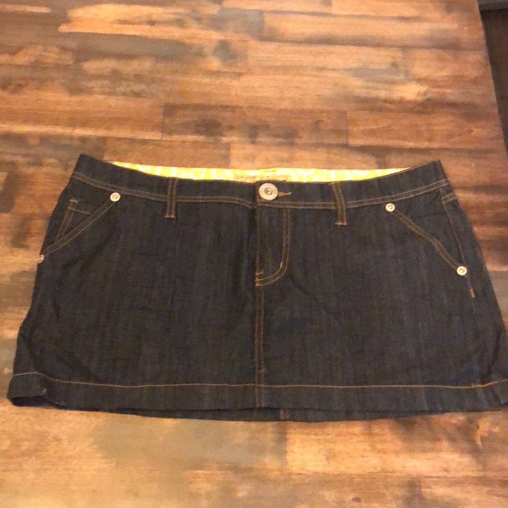 Denim Skirt Sz 15